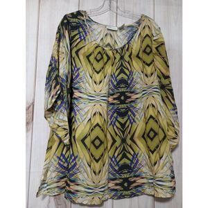 Millennium Shirt‎ Ladies 2x Green Light Weight